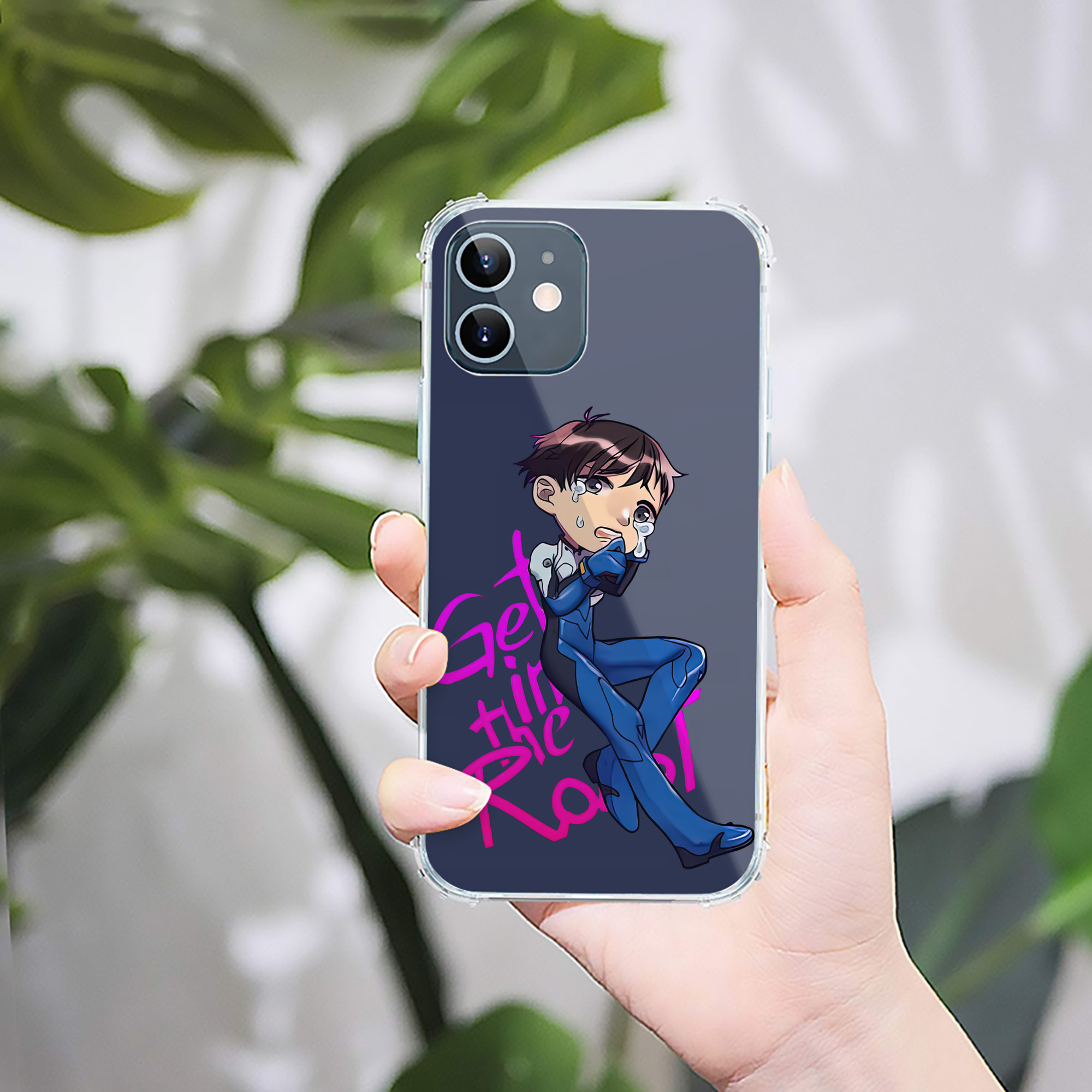 （画像用） EVA 新世紀エヴァンゲリオン 【iPhone 12シリーズ対応】透明スマホケース（クリアソフトケース）